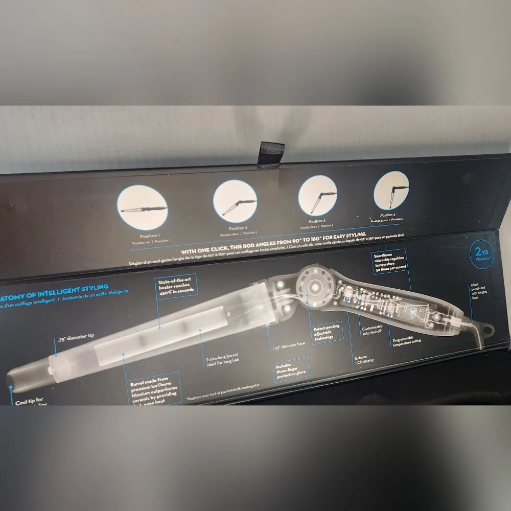Neuro Angle Curling wand